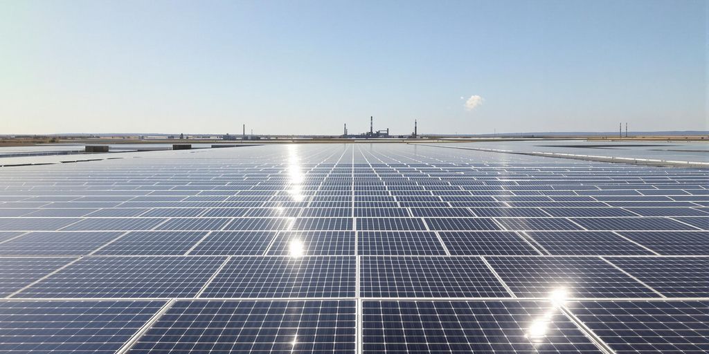Centrale solaire produisant de l'essence et du kérosène.