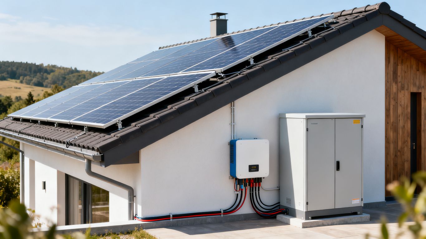schéma fonctionnement panneau solaire : le guide complet pour débutants