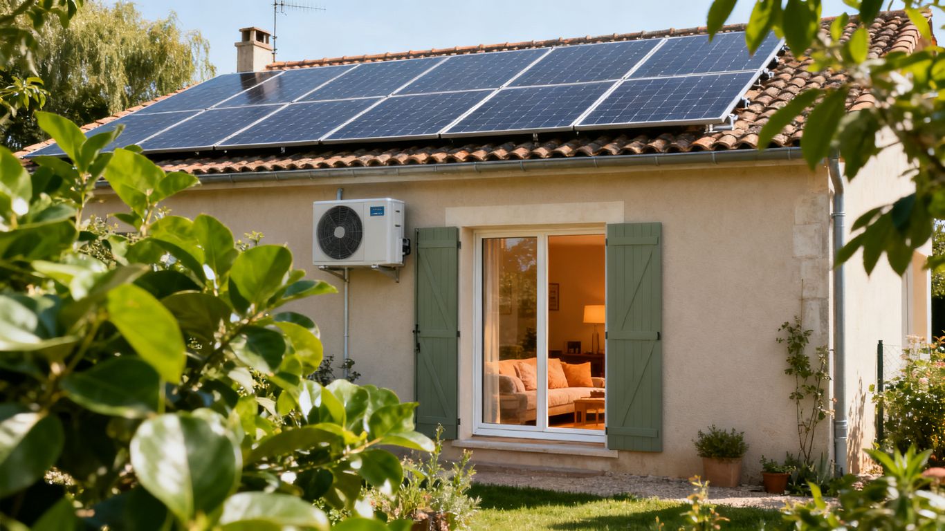 prix pompe à chaleur avec panneau solaire : prix, aides et rentabilité